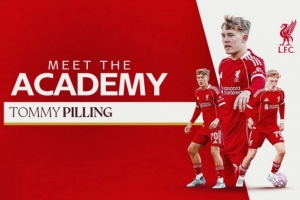 利物浦青训小将皮林：希望能更多参加一线队训练，踢上成年队比赛