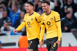 欧冠两连胜！多特4-2哥本哈根 恩梅查梅开二度本塞拜尼点射