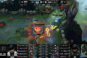 Ruler技能百发百中 EZ狂砍14/3/6的豪华战绩