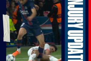 伤病分析师：阿什拉夫可能腓骨骨折+重度踝关节扭伤，极为严重！