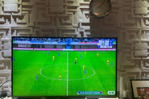 前重庆铜梁龙主帅萨尔瓦多观看全运会直播：每一个细节都代表未来