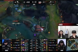 Faker反复观看T1三人抓TS挖掘机：牛头顶的方向不对 轮子妈大晚了