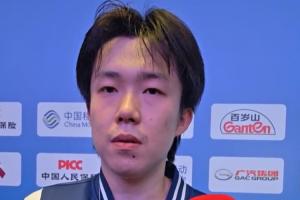 王楚钦：自己的思想出现了一些问题，感觉樊振东能力更强了很多