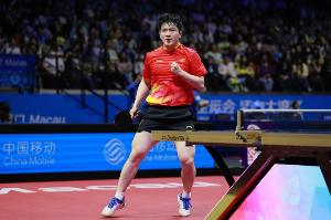 全运会乒乓球男子团体小组赛：上海队3-0河南队，樊振东拿到1分