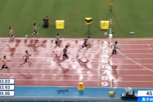 45秒77！刘凯夺得全运会男子400米金牌