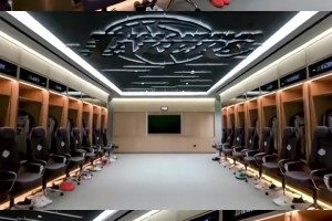 湖人在休赛期重新装修更衣室，球员们看到新更衣室，个个赞不绝口