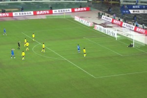 救主！瓦科禁区内造点自罚，赵博力挽狂澜守住浙江队大门