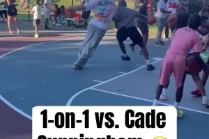 近距离看这身板是真厚啊！CC街头单挑路人直接碾着打！