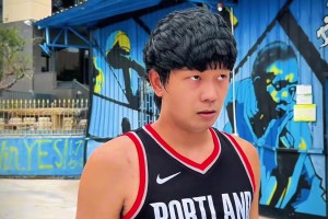 这波模仿什么水平？模仿帝陈海泳模仿杨瀚森今日NBA首秀