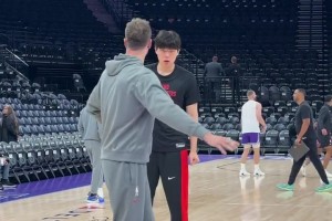 机会来了！英语有长进的杨瀚森本月接受斯普利特指导已不需翻译