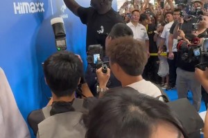 近距离看奥尼尔不得不说真的太壮了！