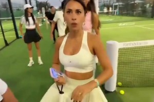 安东内拉少女感十足~难怪是梅西白月光，真的就是邻家女孩的样子