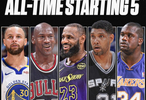 历史前五球星？文班亚马：乔丹、詹姆斯、库里、奥尼尔、邓肯
