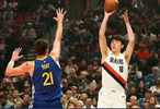 一个暴扣加两个盖帽，杨瀚森让垃圾时间也精彩