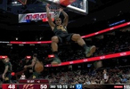 起势了！鲍尔单断助泰森反击暴扣骑士不到两分钟9-0反超打停猛龙